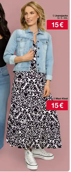 Woolworth Maxi-Kleid Angebot