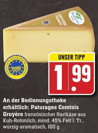 Edeka Neukauf Paturages Comtois Gruyere 100g Angebot