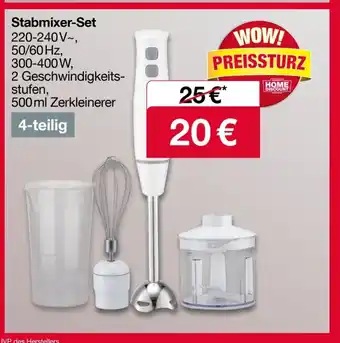 Woolworth Stabmixer-Set 4-teilig Angebot