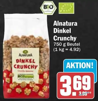 AEZ Alnatura Dinkel Crunchy 750 g Beutel Angebot