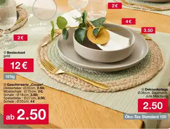 Woolworth Geschirrserie,,Coupe" Angebot