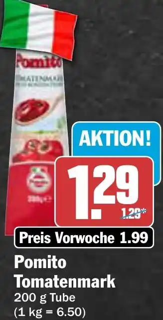 AEZ Pomito Tomatenmark 200 g Tube Angebot