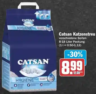 AEZ Catsan Katzenstreu 8-18 Liter Packung Angebot