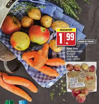 Edeka Neukauf Äpfel Gala 2kg Beutel Angebot