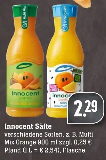 Edeka Neukauf Innocent Säfte 900ml Angebot