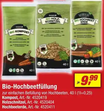 toom Baumarkt Bio-Hochbeetfüllung 40 L Angebot