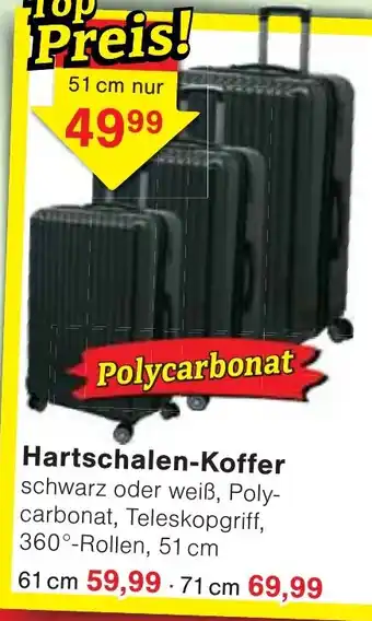 Wiglo Wunderland Hartschalen-Koffer 51 cm Angebot