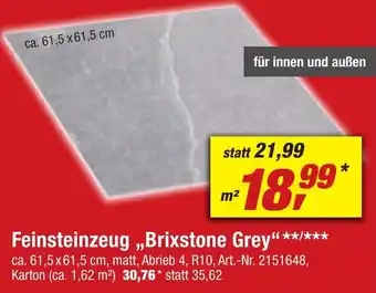 toom Baumarkt Feinsteinzeug ,,Brixstone Grey" Angebot