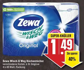 Edeka Neukauf Zewa Wisch & Weg Küchentücher Angebot