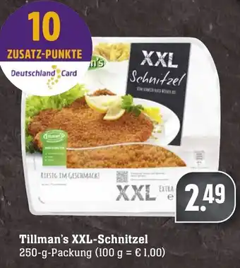 Edeka Neukauf Tillman's XXL Schnitzel 250g Angebot