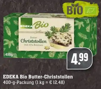 Edeka Neukauf Edeka Bio Butter Christstollen 400g Angebot