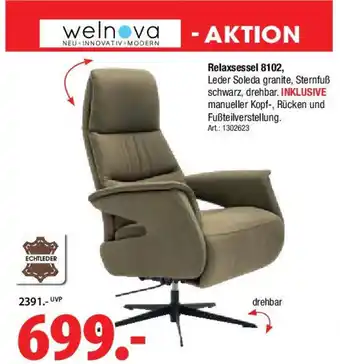 Zurbrüggen welnova Relaxsessel 8102 Angebot