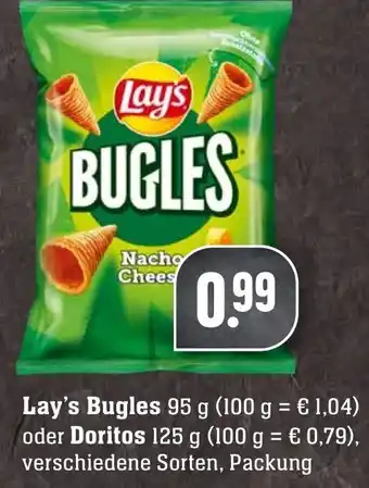 Edeka Neukauf Lay's Bugles 95g oder Doritos 125g Angebot