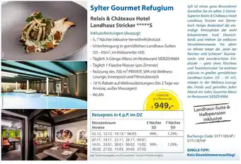 Edeka Neukauf Sylter Gourmet Refugium Angebot