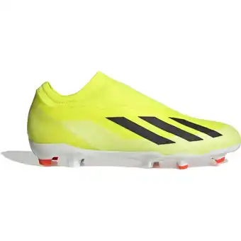 Intersport ADIDAS Herren Fussball-Rasenschuhe X CRAZYFAST LEAGUE LL FG TESOYE/CBLACK/FTWWHT 42 ⅔ Angebot