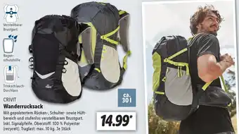 Lidl CRIVIT Wanderrucksack Angebot