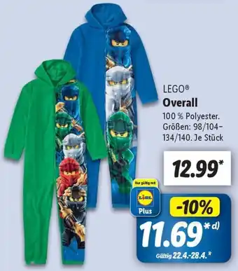 Lidl LEGO Overall Angebot