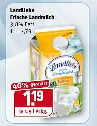 REWE Landliebe Frische Landmilch Angebot