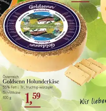 Dornseifer Österreich Goldsenn Holunderkäse 100g Angebot