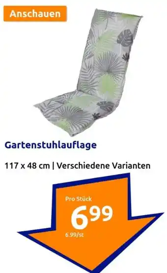 Action Gartenstuhlauflage Angebot