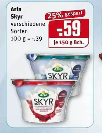 REWE Arla Skyr Angebot
