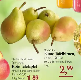 Dornseifer Bunte Tafelbirnen, neue Ernte 1kg Angebot