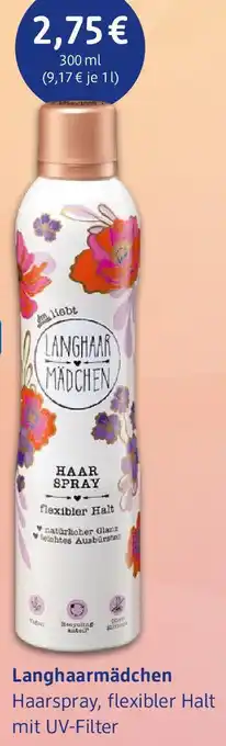 dm drogerie Langhaarmädchen Haarspray 300 ml Angebot