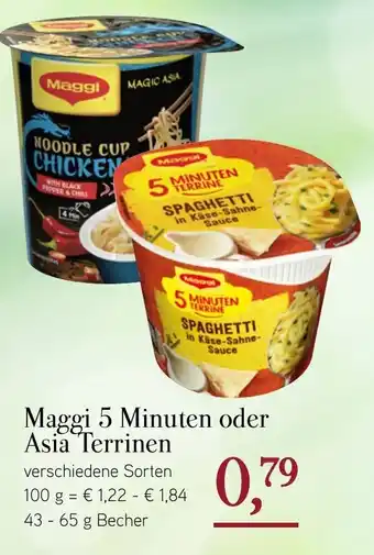 Dornseifer Maggi 5 Minuten oder Asia Terrine 43-65 Becher Angebot