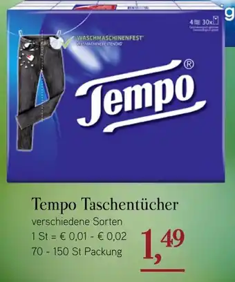 Dornseifer Tempo Taschentücher Angebot