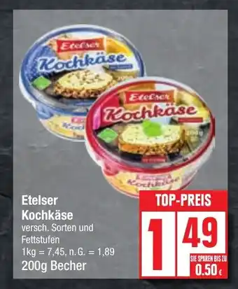 Edeka Etelser Kochkäse versch. Sorten 200g Angebot