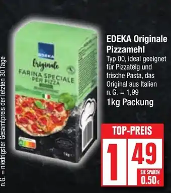 Edeka EDEKA Originale Pizzamehl 1kg Angebot