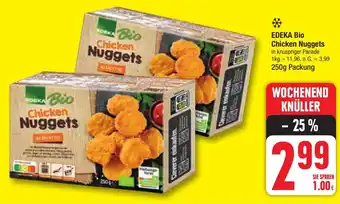 Edeka EDEKA Bio Chicken Nuggets 250g Angebot