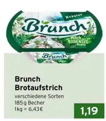 CAP Markt Brunch Brotaufstrich 185g Becher Angebot