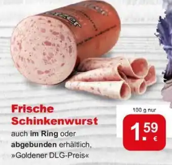 CAP Markt Frische Schinkenwurst 100 g Angebot