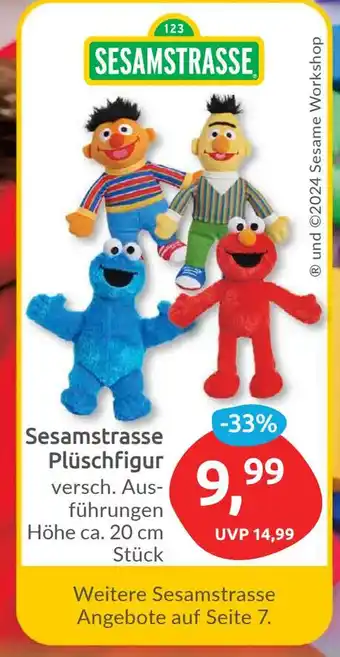 Budni Sesamstrasse Plüschfigur Angebot