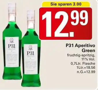 WEZ P31 Aperitivo Green 0,7Ltr. Flasche Angebot