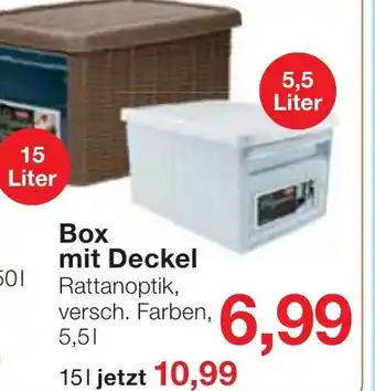 Jawoll Box mit Deckel Angebot