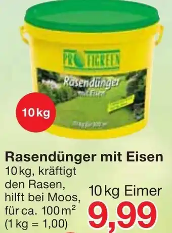 Jawoll Rasendünger mit Eisen 10kg Angebot