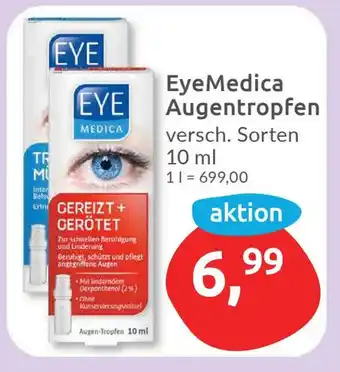 Budni EyeMedica Augentropfen versch. Sorten 10 ml Angebot