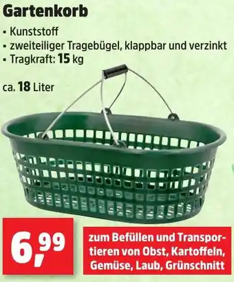 Thomas Philipps Gartenkorb ca. 18 Liter Angebot