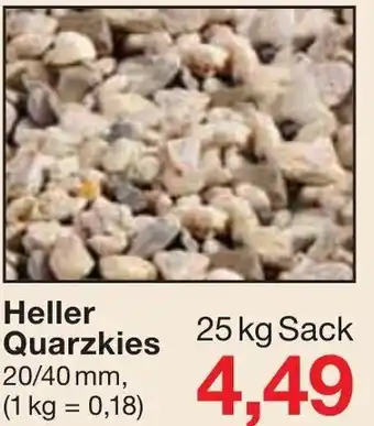 Jawoll Heller Quarzkies 25kg Angebot