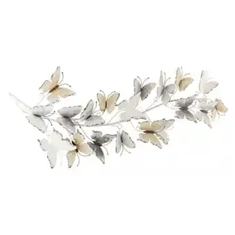 ManoMano Mariposa dekoratives Wandaccessoire im Vintage-Stil mit Schmetterlingen 101h cm Angebot