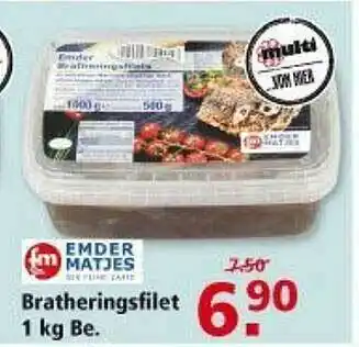 Multi Markt Bratheringsfilet Emder Matjes Angebot