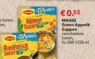 Wasgau Maggi Guten Appetit Suppen Angebot