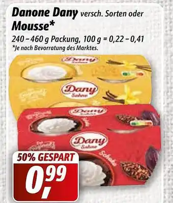 Simmel Danone Dany Oder Mousse Angebot