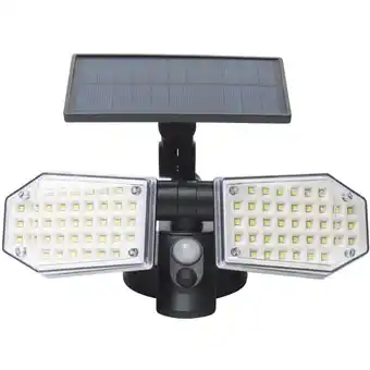 ManoMano Solar-Scheinwerfer mit 2 Köpfen 78led 300lm Werka Pro Angebot