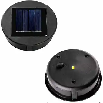 ManoMano 2er-Pack Ersatz-Solarleuchten mit LED-Birnen, Solarpanel, Laterne, Ersatzabdeckung, Ersatzbirne für hängende Laternen, LED-So Angebot