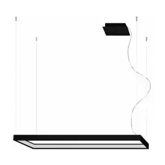 ManoMano Lighting Tuula Integrierte rechteckige LED-Deckenleuchte, schwarz, 3000 k, 5757 lm - Sollux Angebot