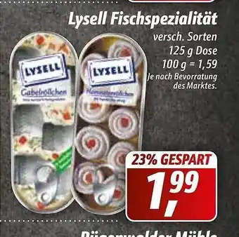 Simmel Lysell Fischspezialität Angebot