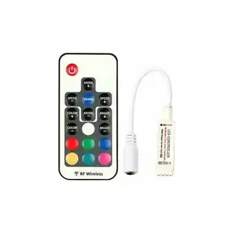 ManoMano Rgb dc 5V-24V rf Funkfernbedienung für Fernbedienung 5050 3528 LED-Streifen Angebot